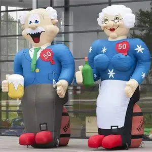 Werbung aufblasbare Puppe 4m Holland aufblasbare Karikatur niederlande Karikatur aufblasbar Abraham und Sarah