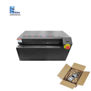 Machine électrique de découpe de carton ondulé utilisée pour recycler les déchets, déchiqueteuse de carton, machine de fabrication de matériaux d'emballage - Product Image 1