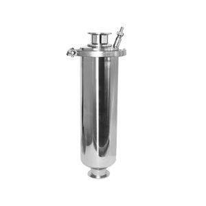 Filtro sanitario de acero inoxidable de conexión rápida 38 51 con abrazadera y tipo de mandril para reemplazo de filtración de aire - Product Image 2