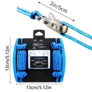 Abrazadera de Cuerda Multifuncional para Tiendas de Campaña, Accesorios para Secar Ropa en el Hogar y al Aire Libre - Product Image 3
