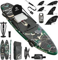 ITAOSTAR A02B 12'x35 "x6" 2025 nouveauté pêche gonflable sup Stand Up Paddle Board planche de surf Extra large SUP