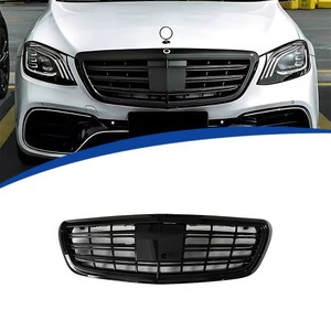 Parrilla Delantera Estilo AMG para Mercedes-Benz Clase S W222 2014-2020, Pieza de Repuesto de ABS - Product Image 2