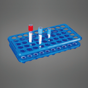 Support de laboratoire multifonctionnel <span class=keywords><strong>en</strong></span> plastique pour tubes à essai, détachable, pour tubes de 10 mm/30 mm, support pour tubes de centrifugation - Product Image 5