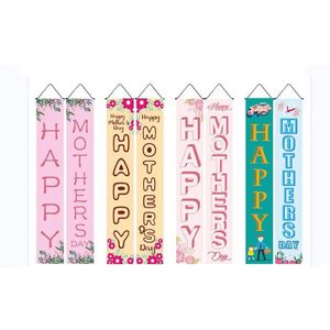 Widely Used Custom Design Portable Premium Antithetical Mother's Day Party Home Decoration Polyester <b>Banner</b> - Product Image 3