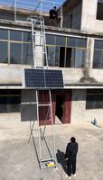 Élévateur à échelle portable en aluminium de 19 m à 35 m pour panneaux solaires, élévateur électrique pour toiture