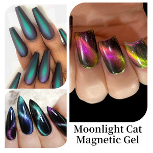 Ensemble de vernis à ongles <span class=keywords><strong>gel</strong></span> effet œil de chat caméléon 7,5 ml, présentoir et vernis en vrac pour mobilier robotisé - Product Image 4