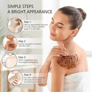 Vente de gros Exfoliant pour soin de la peau Corps Exfoliant au sucre Marque privée Exfoliant naturel biologique pour le corps à la cassonade - Product Image 5
