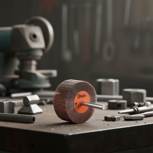 Disco Abrasivo de Láminas Ttake 60x40 mm, Grano 240, Eje de 6 mm para Pulir Metal - Product Image 3