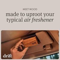 Diffuseur d'arômes longue durée, aromathérapie, support de fixation sur grille d'aération, support de pare-soleil de voiture en métal, finition électro-plaquée antirouille, naturel