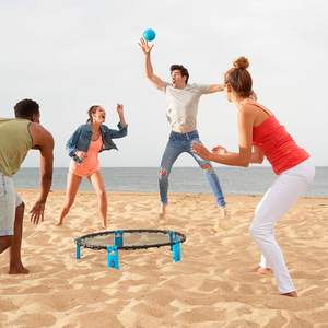 Jeu de volley-ball de plage populaire pour l'extérieur, jeu amusant de camping, ensemble de Spike Ball en plastique, unisexe, à partir de 8 ans - Product Image 1
