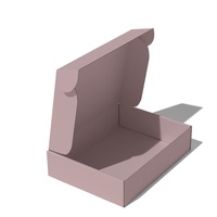 Boîte d'expédition en carton ondulé recyclable personnalisée avec logo imprimé UV pour l'emballage de chaussettes et de vêtements