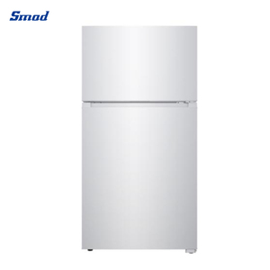 Refrigerador Smad de 328L, Acero Inoxidable, Doble Puerta, Uso Doméstico, Sin Escarcha, Congelador Superior, Modelo DDT-328WWU - Product Image 5