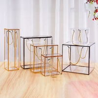 Boîtes en plastique transparentes Kraft PVC, boîtes d'emballage cadeau en plastique, boîtes en plastique transparentes PP PET carrées portables