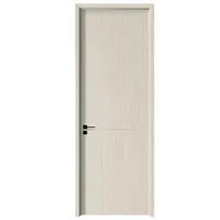 Porte en bois massif anti-effraction professionnelle certifiée CE, résistante aux transferts de chaleur, pour bâtiments commerciaux
