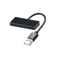 Adaptateur USB CarPlay sans fil Koogold EC-C301, compatible universellement avec l'écran du moniteur de voiture, prise en charge de la mise en miroir d'écran iOS/Android TikTok