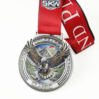 Médaille fabricant vente en gros pas cher sublimation métal or prix marathon coup de pied boxe karaté taekwondo médaille sport médaille personnalisée