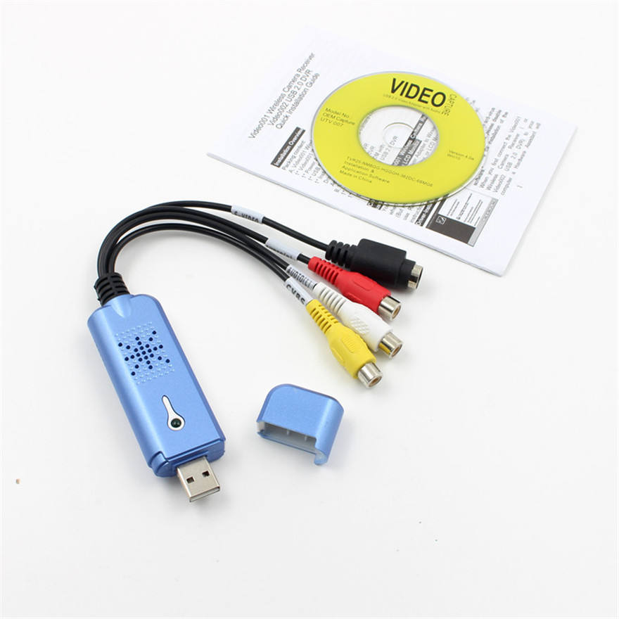 USB Easycap Video Audio Capture Card VHS to DVD Converter