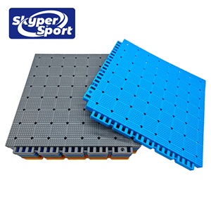 Suelo Deportivo Profesional de TPE de Alta Resistencia, Baldosas Encajables para Canchas de Baloncesto y Tenis - Product Image 1