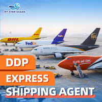 Transitaire aérien, services de logistique internationale, livraison DDP porte à porte, agent maritime