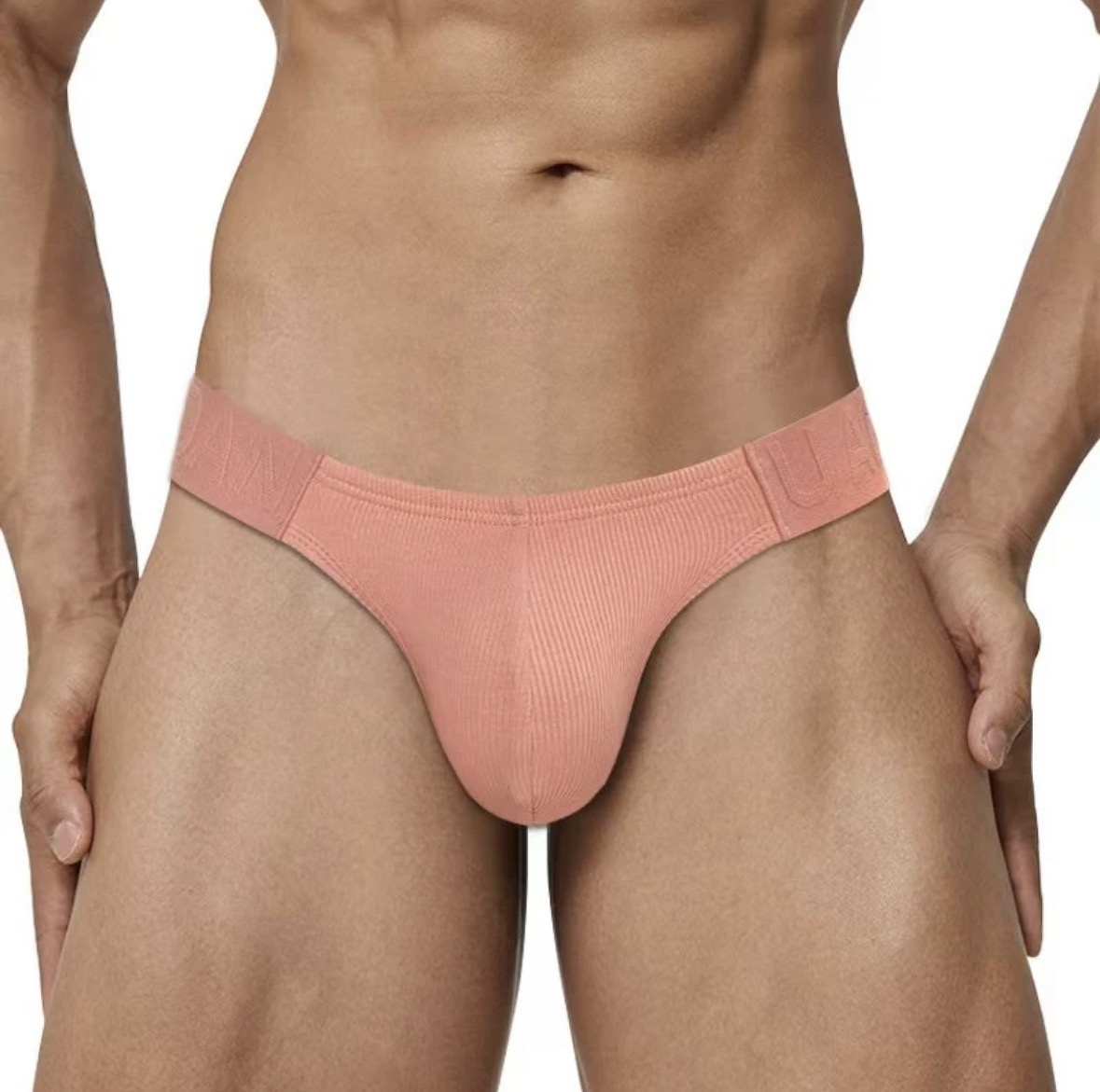 Summer Code Bikinislip voor heren, lage taille, uitstulping zakje, ondergoed, zachte lichtgewicht micro mesh onderbroek, Grijs, XL