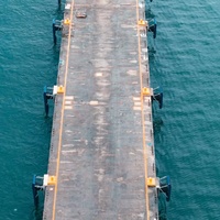 Florescence ABS Caoutchouc Naturel Certifié CCS Durée de Vie 8-10 Ans Noir 400x1000mm Qingdao Marine Super Cell Dock Fender