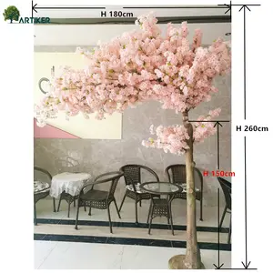 Pohon Bunga Sakura Buatan/Dekorasi Pernikahan Dalam Ruangan, Pohon Bunga Sakura Artifisial Murah Grosir