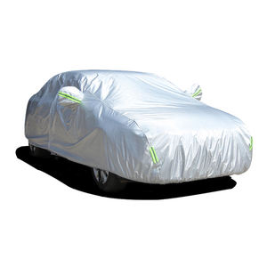 Funda para Coche Plateada YM, Resistente a Arañazos, Transpirable, Protector de Polvo, Tamaño Automático 450cm*180cm*158cm - Product Image 1