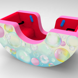<b>Inflatable</b> Seasaw Rocker Vinyl Folding Blow up Teetertotter Pool Toys Feeterboard for Kids/Adults <b>Inflatable</b> Water Seesaw Inflat - Product Image 3
