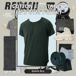 Customized Logo 100% Cotton Men's <b>T</b>-<b>Shirt</b> Short Sleeve Crew Neck Loose Fit Silk Screen Printed 240g Breathable Casual SFANA - Product Image 3