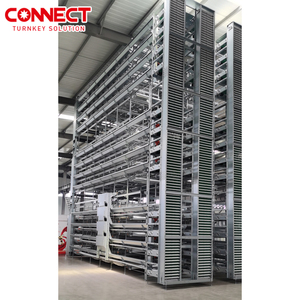 Structure <strong>Poultry</strong> <strong>Farm</strong> Shed Building Breed Feed House Design Construction Steel Chicken Sheds Coop Layer Cage System - Product Image 1