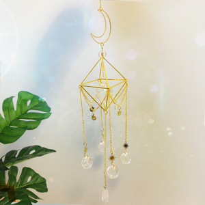 Attrape-soleil en cristal pour décoration, carillon éolien en cristal, attrape-soleil suspendu pour la décoration - Product Image 6