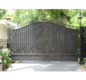 Porte en <span class=keywords><strong>fer</strong></span> moderne à une seule porte avec design <span class=keywords><strong>battant</strong></span>, galvanisée à chaud, motorisation en option, pour usage hôtelier - Product Image 4