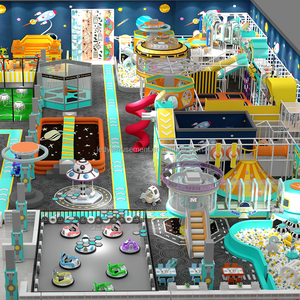 Aire de jeux intérieure commerciale de grande taille pour enfants, équipement de jeu souple avec jeux interactifs, haute capacité pour centre commercial, conception gratuite - Product Image 5