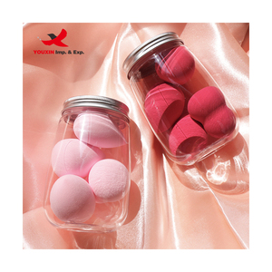 Éponge de maquillage ronde colorée à bas prix pour approvisionnement mixte, boîte d'emballage personnalisée pour éponge de maquillage, éponge de maquillage - Product Image 3