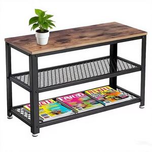 Banc à chaussures industriel rétro créatif pour <span class=keywords><strong>la</strong></span> maison, adapté pour être placé à l'entrée ou dans le coin du mur - Product Image 4