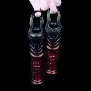 Funda para pene Monster Cock, anillo para pene, funda para pene de caballo, funda de silicona para agrandar el pene, funda para pene con nudo para hombres - Product Image 3