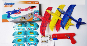 <span class=keywords><strong>Jouet</strong></span> lanceur d'<span class=keywords><strong>avion</strong></span> volant à LED en mousse, lot de 3, vente chaude, <span class=keywords><strong>catapulte</strong></span> d'<span class=keywords><strong>avion</strong></span>, <span class=keywords><strong>jouet</strong></span> pour enfants, sport de plein air, jouets volants - Product Image 3