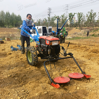 Cortacésped de rueda de disco 15hp, herramientas para caminar, tractor, a la venta, Italia