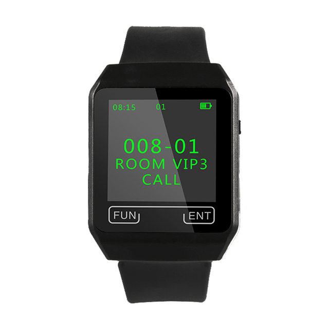 Wireless Restaurant Pager Watch Paging System 433.92MHz Pager Wireless Calling System