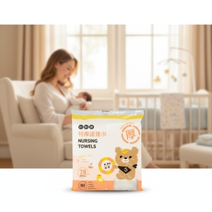 Lingettes pour bébé absorbantes, nettoyage quotidien du visage du bébé, fabriquées à Taïwan. - Product Image 3