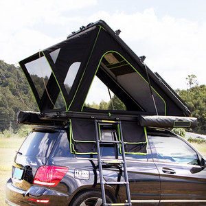 Jeep 4x4 <strong>Solar</strong> Panel Roof <strong>Awning</strong> Tent 4x4 Offroad Glass Car Rooftop Wedding Tent Hard Shell Folding for Camping - Product Image 6