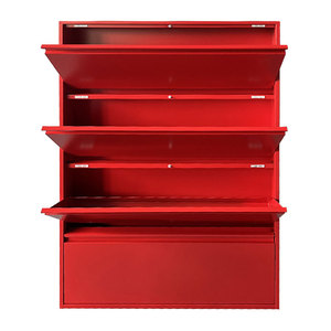 Ingresso in acciaio grande capacità per <span class=keywords><strong>esterno</strong></span> sottile casa soggiorno sottile ingresso mobili di lusso portaoggetti in metallo cassetto <span class=keywords><strong>scarpiera</strong></span> - Product Image 4