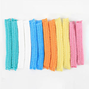 Venta caliente desechable no tejido gorro médico pelo Bouffant tira Clip sombrero para hospitales para el cuidado del paciente - Product Image 4