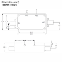 Amplificateur de puissance RF à large bande UHF, amplificateur de puissance UWB à faible bruit, bande P, 10 MHz~43 GHz, 38 dB