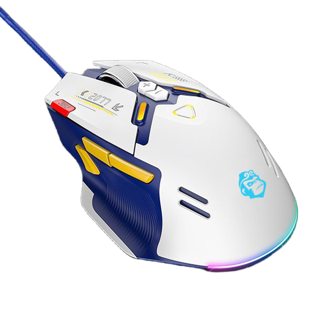 XM82 New Stock 1000 Return Rate Macro Programming Pressure Gun Mouse Game Wired Gaming Silent RGB Backlit 20000 DPI Ergonomic