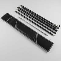 Lance de pêche SEEHOO améliorée en fibre de carbone avec pointe en acier inoxydable 17-4, outils de pêche sous-marine, lance de pêche manuelle avec pointes fendues