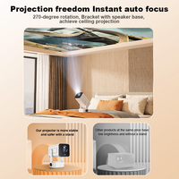 2025 nouveau K1 320ANSI Lumens projecteur de cinéma maison 1080P double haut-parleurs WIFI BT5.0 projecteur Portable intelligent pour intérieur extérieur