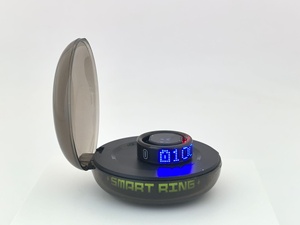 Bague connectée transfrontalière avec écran tactile, podomètre, moniteur de fréquence cardiaque, d'oxygène sanguin et de sommeil, contrôle par application, compatible NFC - Product Image 6