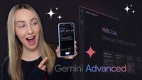 Logiciel Gemini Advanced d'un an de durée