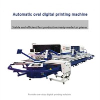 Impresoras de pantalla circular ovaladas manuales y digitales multicolores personalizadas, impresora de impresión de camisetas, accesorios para equipos de máquinas de prensa